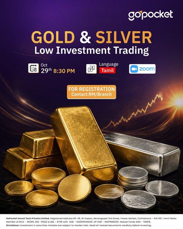 Gold and Silver Low Investment Trading