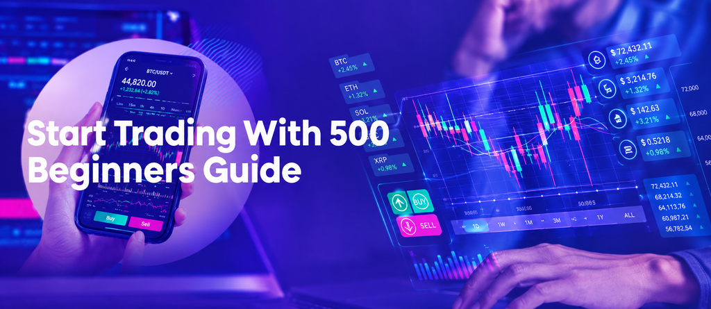 How to Start Trading with ₹500 – Easy Guide for Beginners