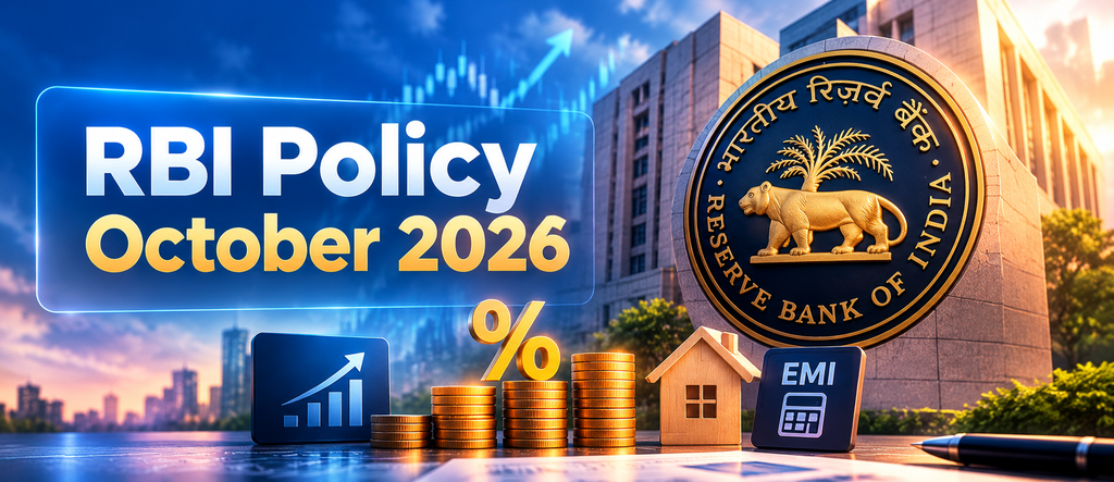 RBI Policy October 2026: Repo Rate, Inflation & EMI Outlook